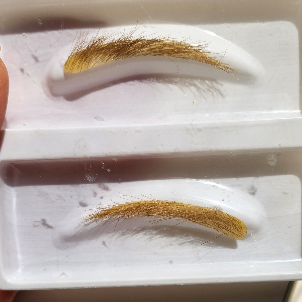 Natural eyebrows human hair